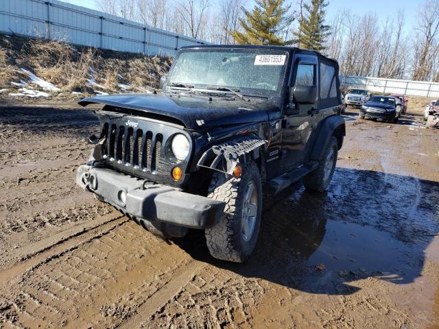 1J4AA2D19AL193890 - 2010 JEEP WRANGLER SPORT BLACK photo 1