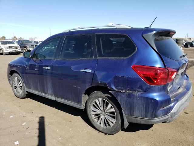 5N1DR2MN4JC666542 - 2018 NISSAN PATHFINDER S 蓝色 照片 2