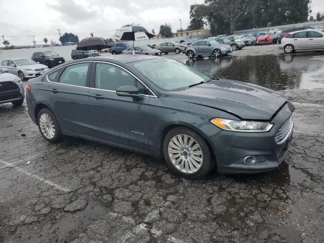 3FA6P0LU7GR157139 - 2016 FORD FUSION SE HYBRID GRAY photo 4