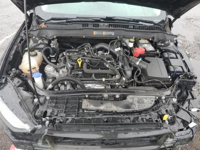 3FA6P0HD7KR148491 - 2019 FORD FUSION SE BLACK photo 11