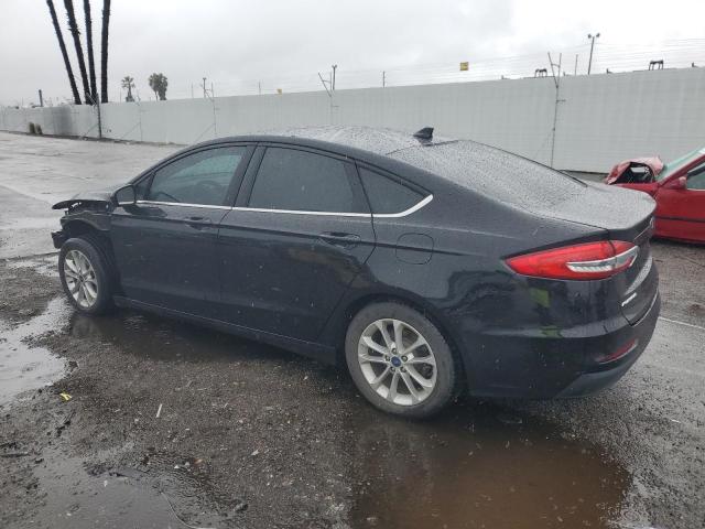 3FA6P0HD7KR148491 - 2019 FORD FUSION SE BLACK photo 2