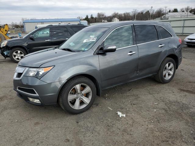 2HNYD2H66BH542935 - 2011 ACURA MDX TECHNOLOGY CHARCOAL photo 1