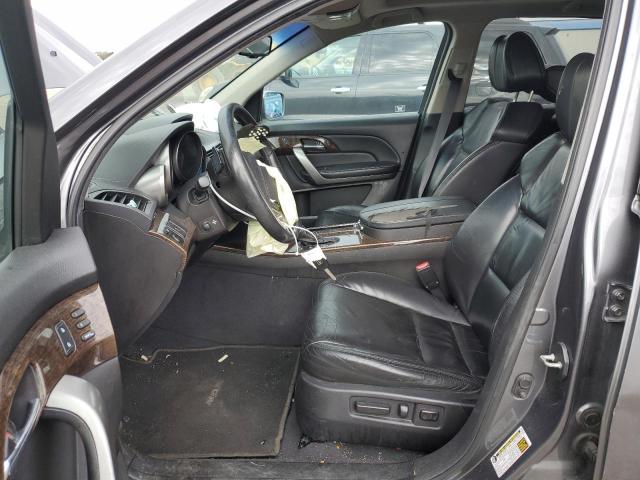 2HNYD2H66BH542935 - 2011 ACURA MDX TECHNOLOGY CHARCOAL photo 7
