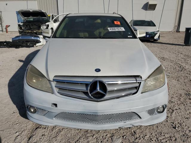 WDDGF54X59R052093 - 2009 MERCEDES-BENZ C 300 WHITE photo 5