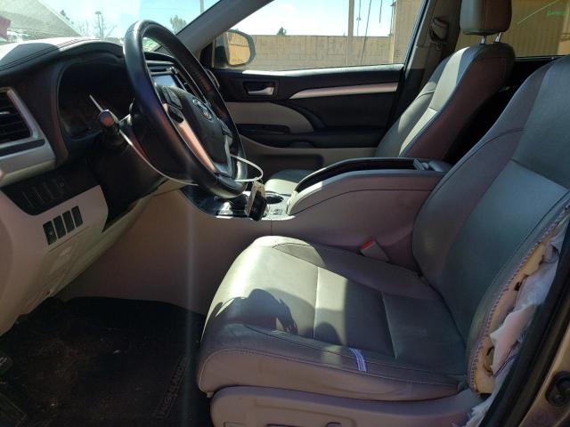 5TDJKRFH7GS266512 - 2016 TOYOTA HIGHLANDER XLE GRAY photo 7