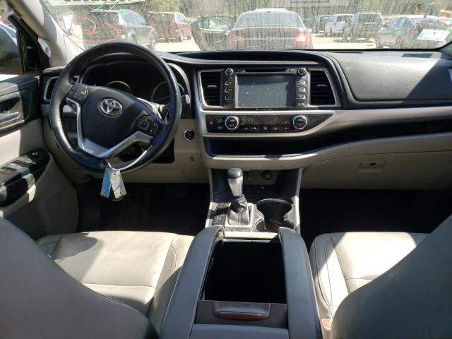 5TDJKRFH7GS266512 - 2016 TOYOTA HIGHLANDER XLE GRAY photo 8