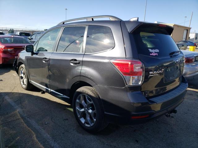 JF2SJAWCXJH449767 - 2018 SUBARU FORESTER 2.5I TOURING GRAY photo 2