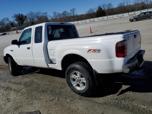 1FTZR45E43PA62375 - 2003 FORD RANGER SUPER CAB WHITE photo 2