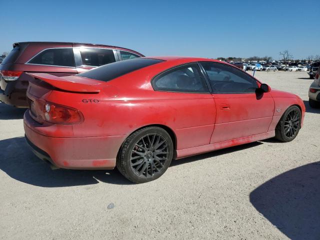 6G2VX12U75L381186 - 2005 PONTIAC GTO RED photo 3