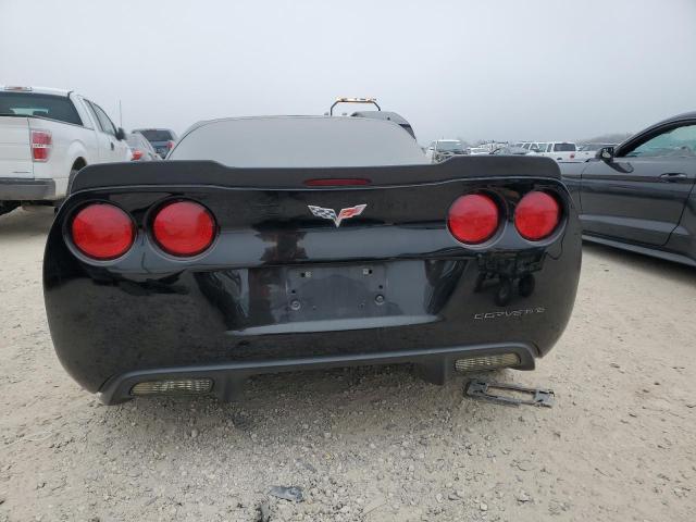 1G1YY26W085112873 - 2008 CHEVROLET CORVETTE BLACK photo 6