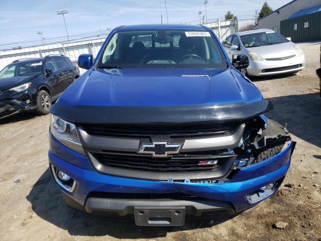 1GCGTDEN5K1129849 - 2019 CHEVROLET COLORADO Z71 BLUE photo 5