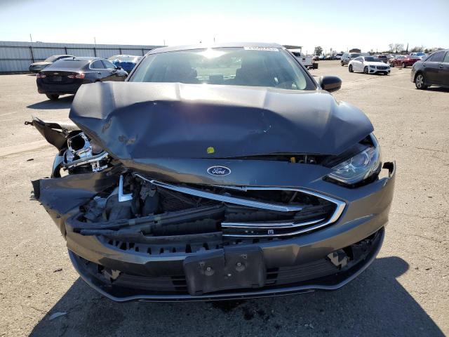 3FA6P0LU9HR129960 - 2017 FORD FUSION SE HYBRID GRAY photo 5