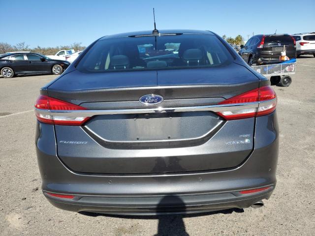 3FA6P0LU9HR129960 - 2017 FORD FUSION SE HYBRID GRAY photo 6