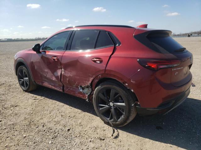 LRBAZLR45MD089613 - 2021 BUICK ENVISION PREFERRED Tünd qırmızı foto 2