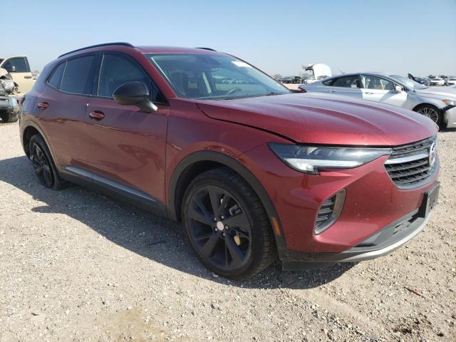 LRBAZLR45MD089613 - 2021 BUICK ENVISION PREFERRED Tünd qırmızı foto 4