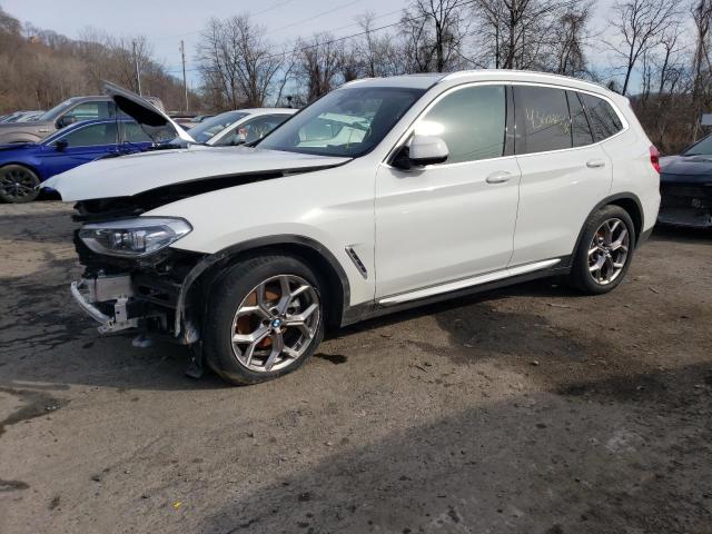 5UXTY5C0XM9G57874 - 2021 BMW X3 XDRIVE30I WHITE photo 1