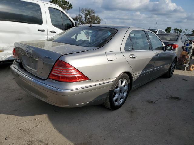 WDBNG84JX3A352907 - 2003 MERCEDES-BENZ S 500 4MATIC SILVER photo 3