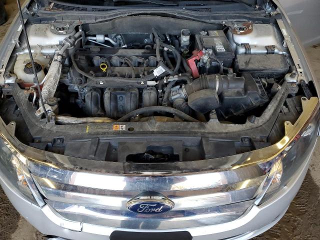 3FAHP0JAXCR168549 - 2012 FORD FUSION SEL SILVER photo 11