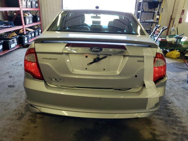 3FAHP0JAXCR168549 - 2012 FORD FUSION SEL SILVER photo 6