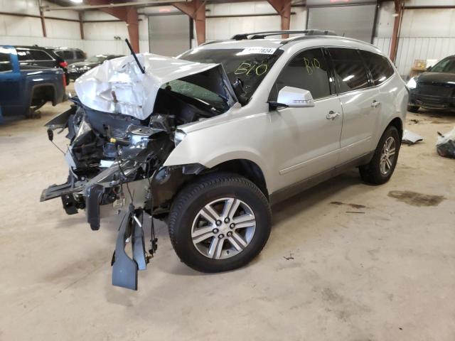 1GNKRHKD2HJ345881 - 2017 CHEVROLET TRAVERSE LT SILVER photo 1