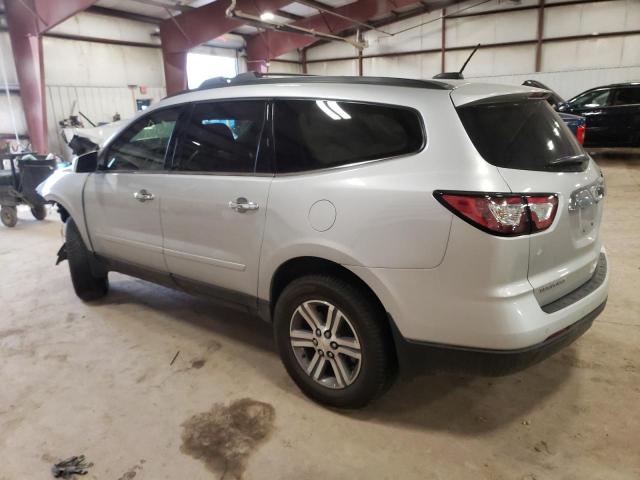 1GNKRHKD2HJ345881 - 2017 CHEVROLET TRAVERSE LT SILVER photo 2