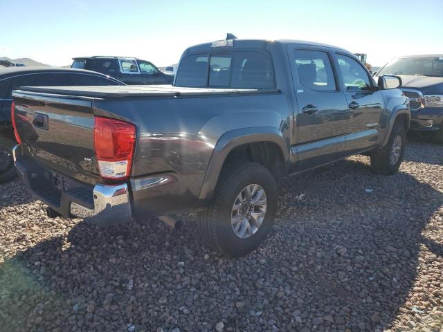 3TMAZ5CN1GM005567 - 2016 TOYOTA TACOMA DOUBLE CAB GRAY photo 3