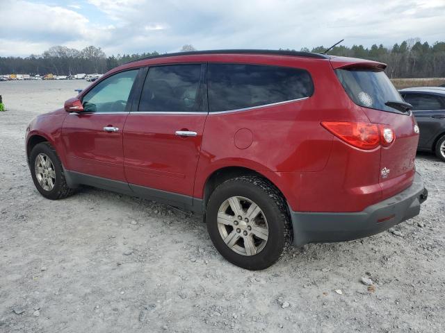1GNKVGED9CJ123588 - 2012 CHEVROLET TRAVERSE LT RED photo 2