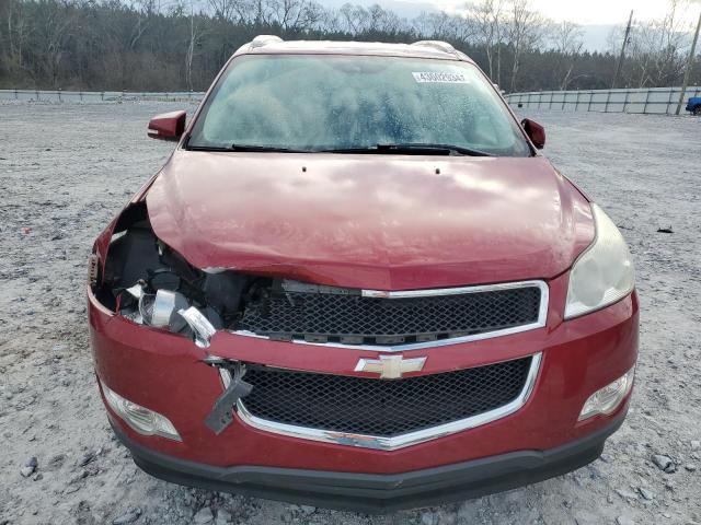 1GNKVGED9CJ123588 - 2012 CHEVROLET TRAVERSE LT RED photo 5