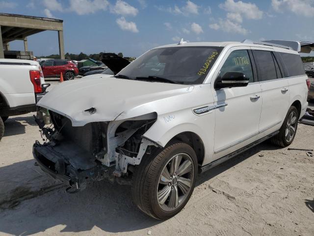 5LMJJ3LT6JEL21191 - 2018 LINCOLN NAVIGATOR L RESERVE WHITE photo 1