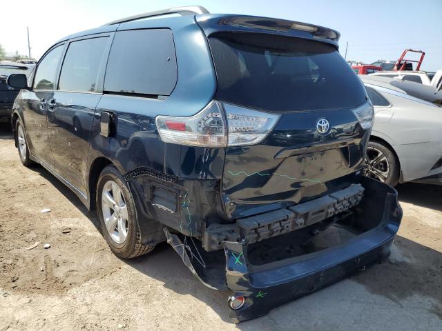 5TDXK3DC6CS253503 - 2012 TOYOTA SIENNA SPORT BLUE photo 2