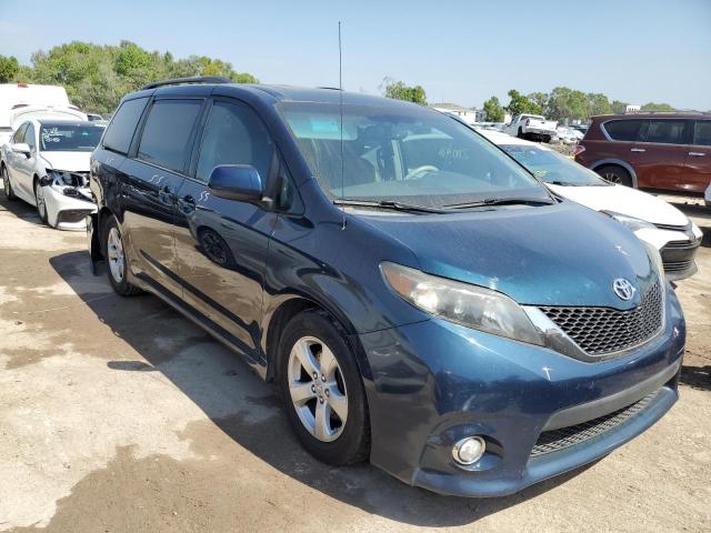 5TDXK3DC6CS253503 - 2012 TOYOTA SIENNA SPORT BLUE photo 4