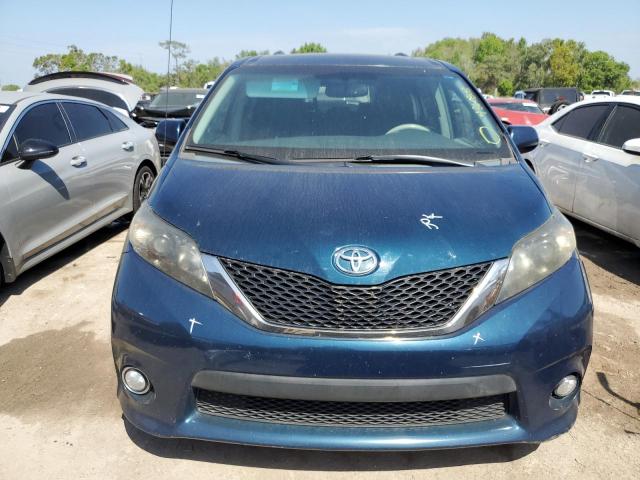 5TDXK3DC6CS253503 - 2012 TOYOTA SIENNA SPORT BLUE photo 5