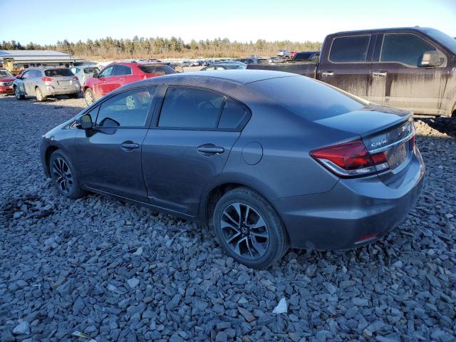 19XFB2F83DE058470 - 2013 HONDA CIVIC EX GRAY photo 2