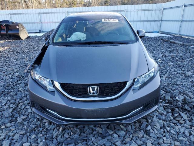 19XFB2F83DE058470 - 2013 HONDA CIVIC EX GRAY photo 5