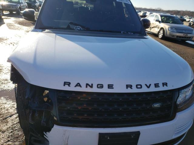 SALGR2FK2HA360121 - 2017 LAND ROVER RANGE ROVE WHITE photo 11