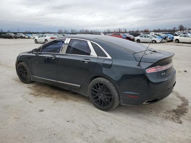 3LN6L2G92ER801274 - 2014 LINCOLN MKZ BLACK photo 2