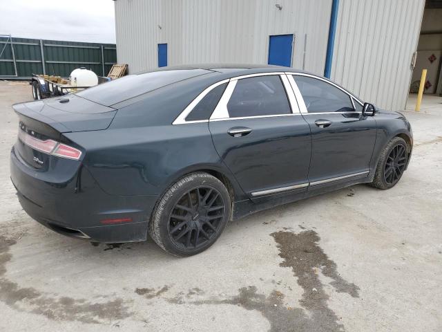 3LN6L2G92ER801274 - 2014 LINCOLN MKZ BLACK photo 3