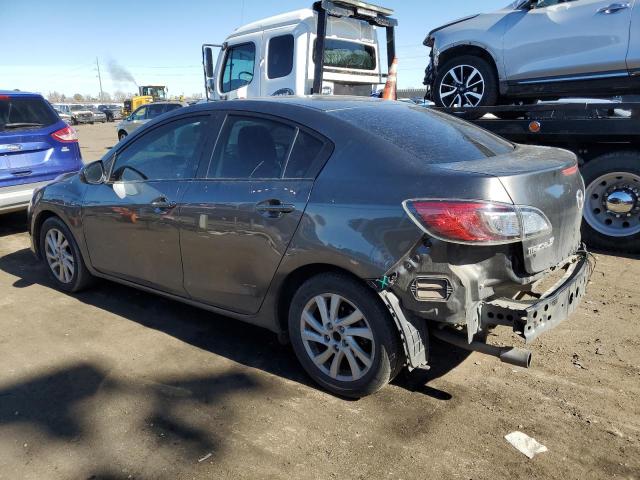 JM1BL1W72C1675809 - 2012 MAZDA 3 I GRAY photo 2