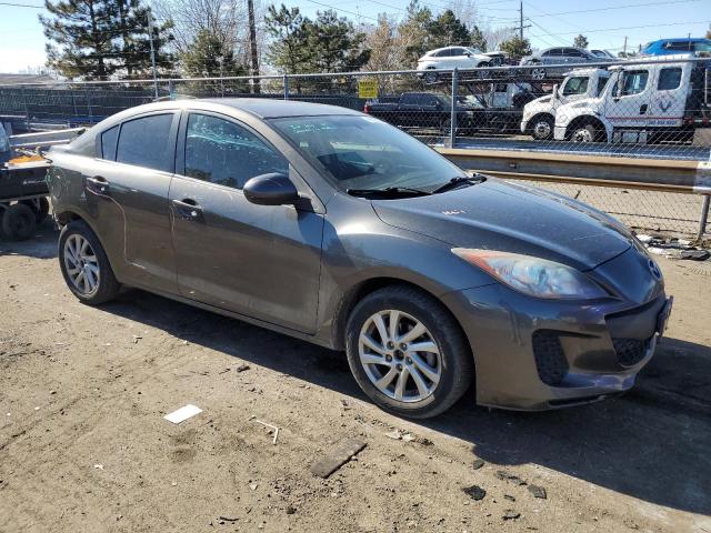 JM1BL1W72C1675809 - 2012 MAZDA 3 I GRAY photo 4