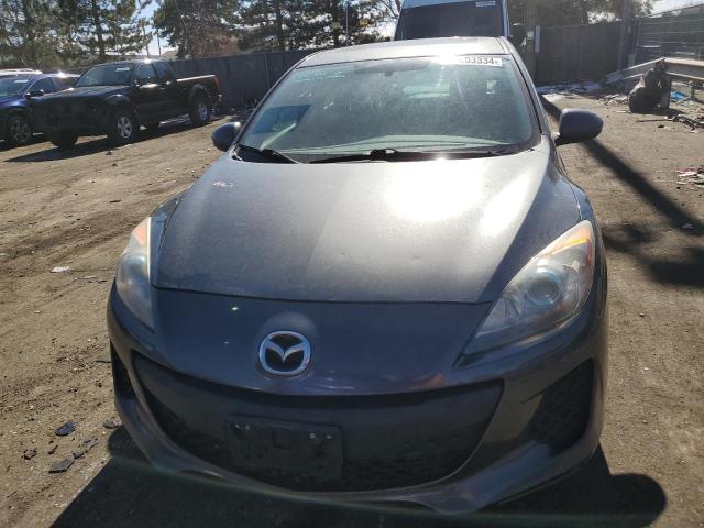 JM1BL1W72C1675809 - 2012 MAZDA 3 I GRAY photo 5