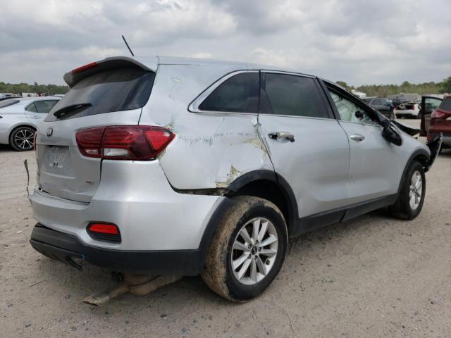 5XYPG4A35KG534053 - 2019 KIA SORENTO L SILVER photo 3