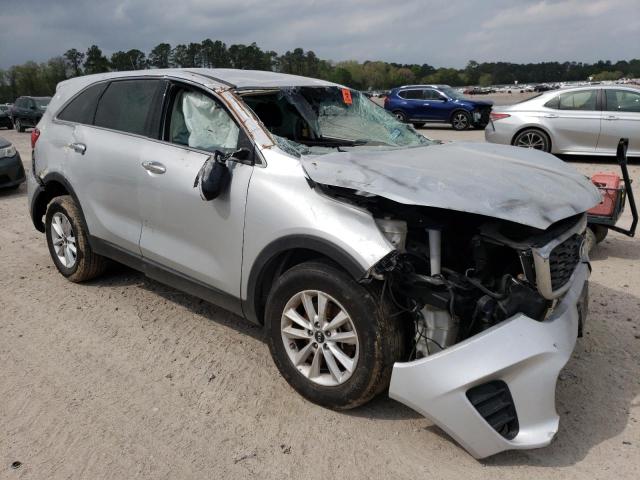 5XYPG4A35KG534053 - 2019 KIA SORENTO L SILVER photo 4