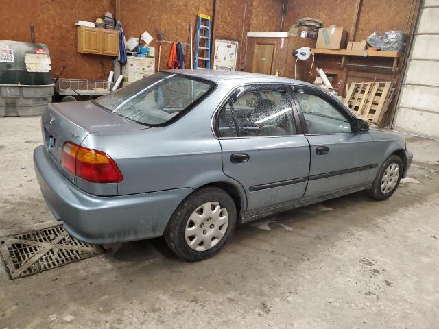 2HGEJ6673XH591832 - 1999 HONDA CIVIC LX BLUE photo 3