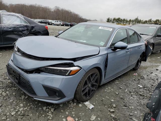 19XFL1H83NE004849 - 2022 HONDA CIVIC SPORT TOURING Grau Foto 1