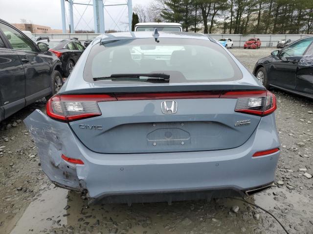 19XFL1H83NE004849 - 2022 HONDA CIVIC SPORT TOURING GRAY photo 6