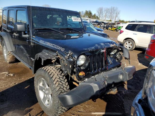 1J4BA6H14BL570617 - 2011 JEEP WRANGLER RUBICON BLACK photo 5