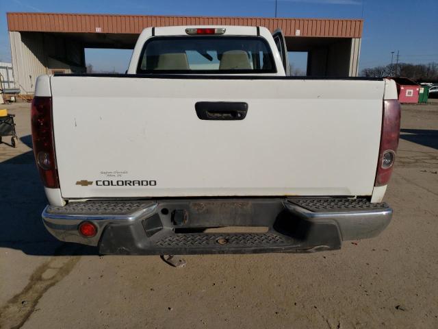 1GCCS148368243972 - 2006 CHEVROLET COLORADO WHITE photo 6