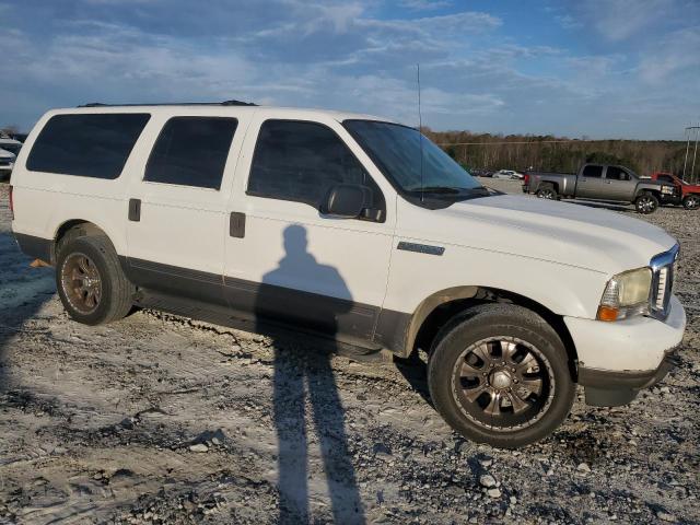 1FMNU40L64EC56045 - 2004 FORD EXCURSION XLT WHITE photo 4