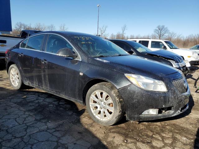 2G4GR5ER7C9167339 - 2012 BUICK REGAL BLACK photo 4