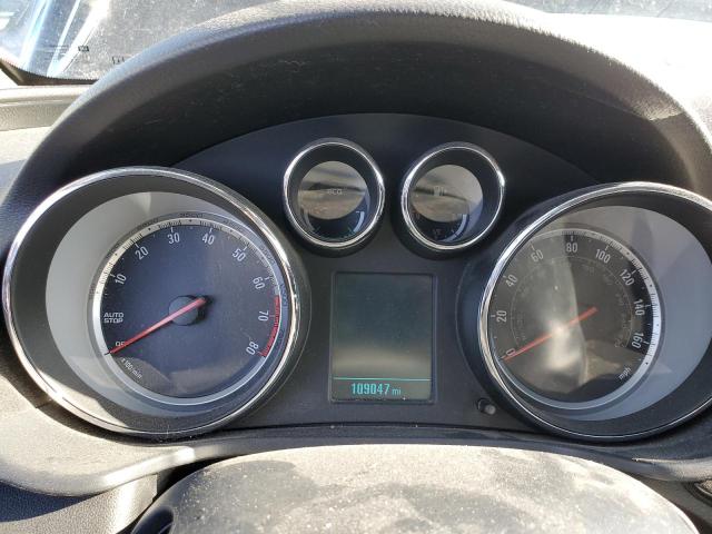 2G4GR5ER7C9167339 - 2012 BUICK REGAL BLACK photo 9